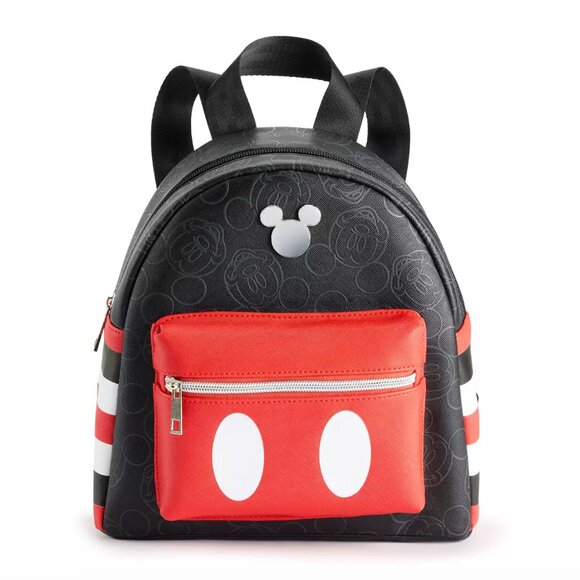 Disney Mickey Mouse Classic Mini Backpack - Disneyland Travel Bag - Picture 5 of 5